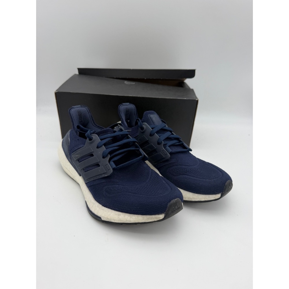 Adidas Ultraboost 21 W Navy Blue Running Shoes FY0402 Womens 7